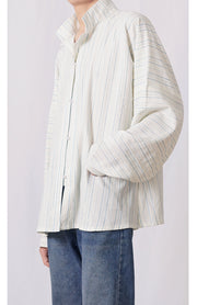Jiang Cha 姜茶 Ginger Tea Modernized Ming Men's Liling Duijin Shan Standing Collar Top