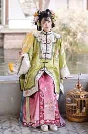 Bi Ying 碧影 Jade Shadow Qing Han Modernized Set