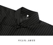 Shang Ren 商人 Businessman 1920s Republic of China Changpao Mandarin Collar Robe