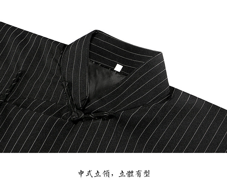Shang Ren 商人 Businessman 1920s Republic of China Changpao Mandarin Collar Robe