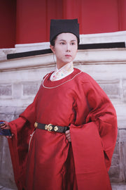 Shuang Kou 双扣 Double Buckle Song Dynasty Unisex Two Panel Belt