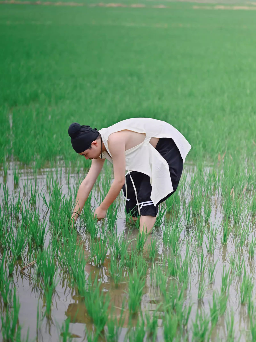 Bei Xin 背心 Ming Dynasty Unisex Pure Cotton Vest