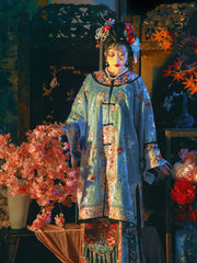 Guiying 桂影 Osmanthus Qing Han Round Collar Shirt Set