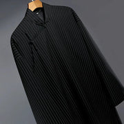 Shang Ren 商人 Businessman 1920s Republic of China Changpao Mandarin Collar Robe