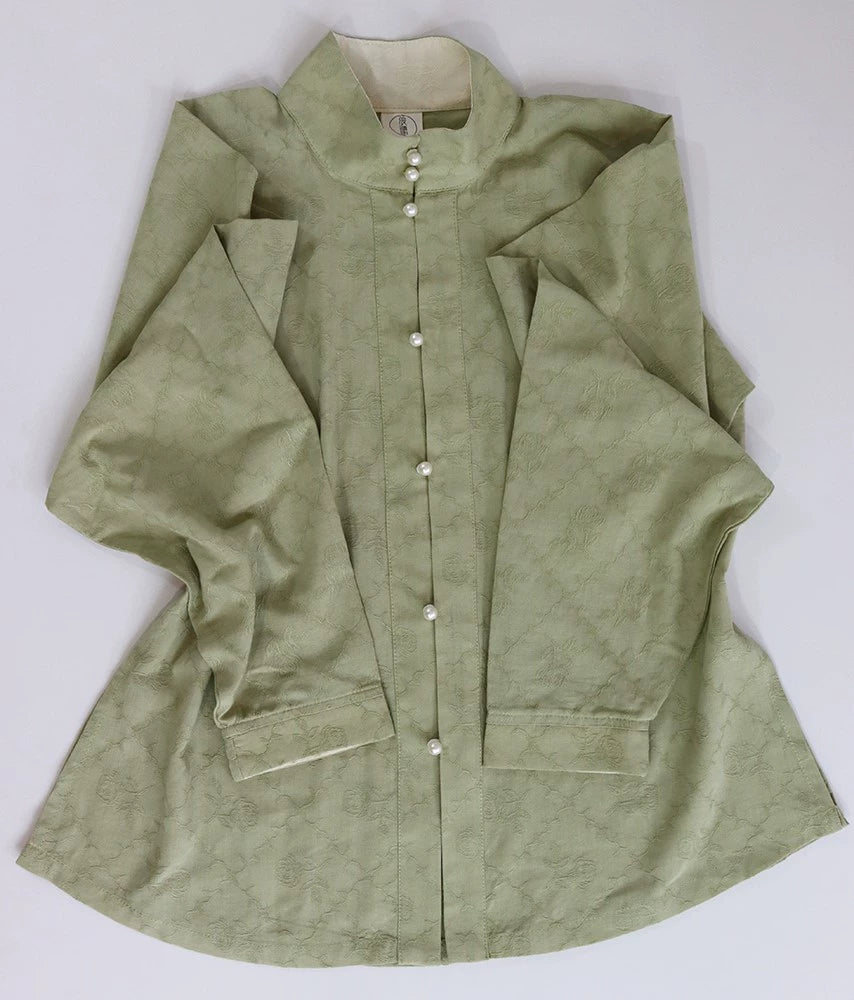 Matcha 抹茶 Ming Liling Duijin Duanshan Standing Collar Shirt