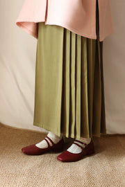Moka 摩卡 Mocha Daily Buttoned Modernized Mamian Skirt