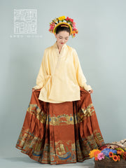 Zheng Hé 鄭和 Voyager Mamian Skirt