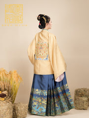 Yangtze River Dragon 长江黄河龙 Ming Dynasty Mamian Skirt