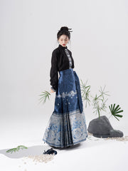 Qin Sang 秦桑 Mulberry Branches Modernized Ming Dynasty Mamian Skirt