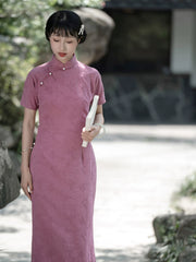 Liu Sheng 六省 Six Provinces 1930s Pure Cotton Pearl Qipao