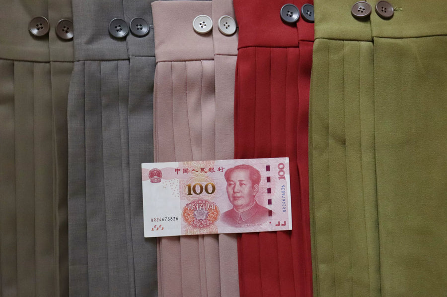 Moka 摩卡 Mocha Daily Buttoned Modernized Mamian Skirt