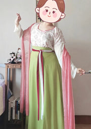 Lanmei 蓝莓 Blueberry Early Tang Dynasty Plus Size Ruqun Set