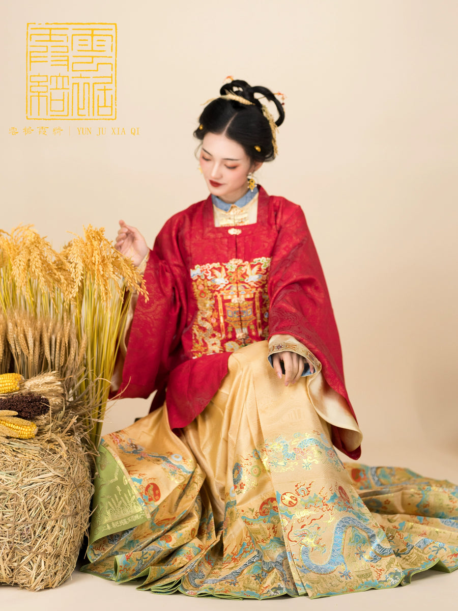 Yangtze River Dragon 长江黄河龙 Ming Dynasty Mamian Skirt