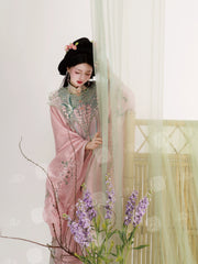 Ziteng 紫藤 Wisteria Fairy Cloud Collar Late Ming Dynasty Set