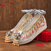Jin Fenghuang 金凤凰 Golden Phoenix Song Ming Embroidered Cloud Head Shoes