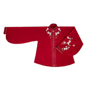 Liling Hudie 立领蝴蝶 Butterfly Standing Collar Plus Sized Ming Shirt