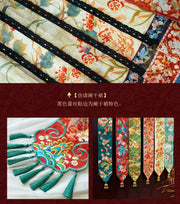 Guiying 桂影 Osmanthus Qing Han Round Collar Shirt Set