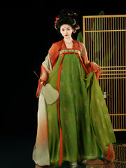 Ni Shang 霓裳 Tang Dynasty Embroidered Restoration Qixiong Ruqun Set