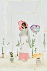 Meiru Chunye 没入春野 Submerged in Spring Modernized Song Dynasty Feijixiu Ruqun Set