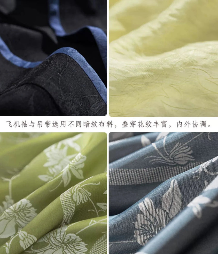 Xuqu 序曲 Prelude Melody Modernized Song Dynasty Three Panel Skirt Ruqun Set