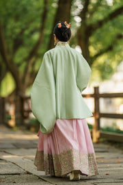 Jin Yin Hua 金银花 Honeysuckle Ming Dynasty Lute Sleeve Jiaoling Ao Top