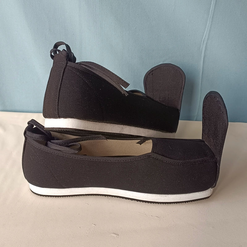 Mu Tan 木炭 Charcoal Song Ming Men's Qiaotou Raised Head Square Shoes