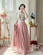 Rong Jin 熔金 Melting Gold Song Dynasty Pearl Trim Beixin Vest