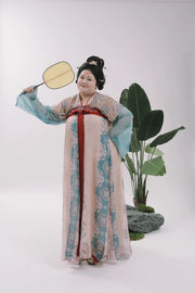 Xiao Yong 小俑 Little Figurines Tang Dynasty Qixiong Ruqun Set