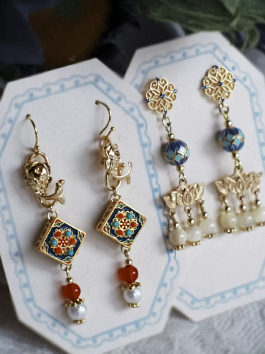 Hao Yun 好运连连 Good Luck Charm Earrings