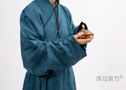 Lu'an 芦暗 Wild Reed Early Ming Dynasty Men's Restoration Changshan Robe