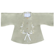 Qian Xiang 浅香 Square Collar Fangling Ao Plus Size Jacket