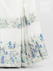 Luo Gé 楼阁 Mother of Pearl Pavilion Mamian Skirt
