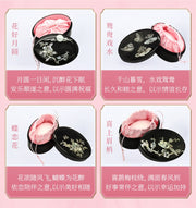 Duck Egg Powder 鸭蛋香粉 Xie Fuchun Traditional Makeup Fragrant Pressed Powder - Light Rose