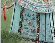 Hu Pan 湖畔 Lakeside Qing Han Embroidered Set