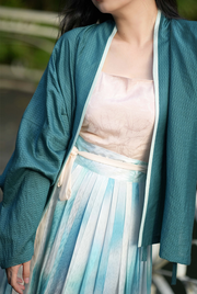 An Xiang 暗香 Distant Fragrance Modernized Song Dynasty Feijixiu & Baidiequn Set