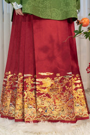 Tian Shou 添寿 Adding Longevity Ming Dynasty Mamian Skirt