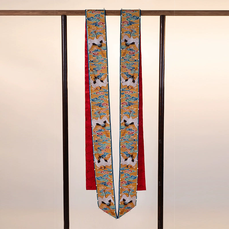 Changning 长宁 Royal Embroidered Ming Wedding Gown Yuanling Mamian Deposit