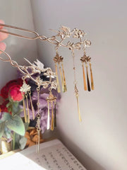 Maque Ge 麻雀歌 Sparrow Song Metal Hairpins