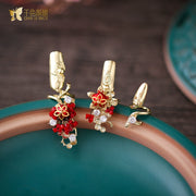 Lóng Huā 龙花 Dragon Flower New Chinese Style Finger Nail Guards