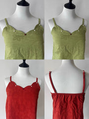 Zhusha Zhi 朱砂痣 Cinnabar Dot Modernized Song Dynasty Various Diaodai Tank Top Undergarments
