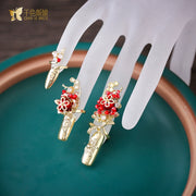 Lóng Huā 龙花 Dragon Flower New Chinese Style Finger Nail Guards
