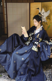 Shan He 山河 Mountain & River Ming Dynasty Helingshan Parallel Collar Jacket Set
