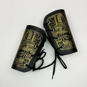 Shouwen Hulan 兽纹护腕 Mythical Beast Braces Hanfu Artificial Leather Accessory