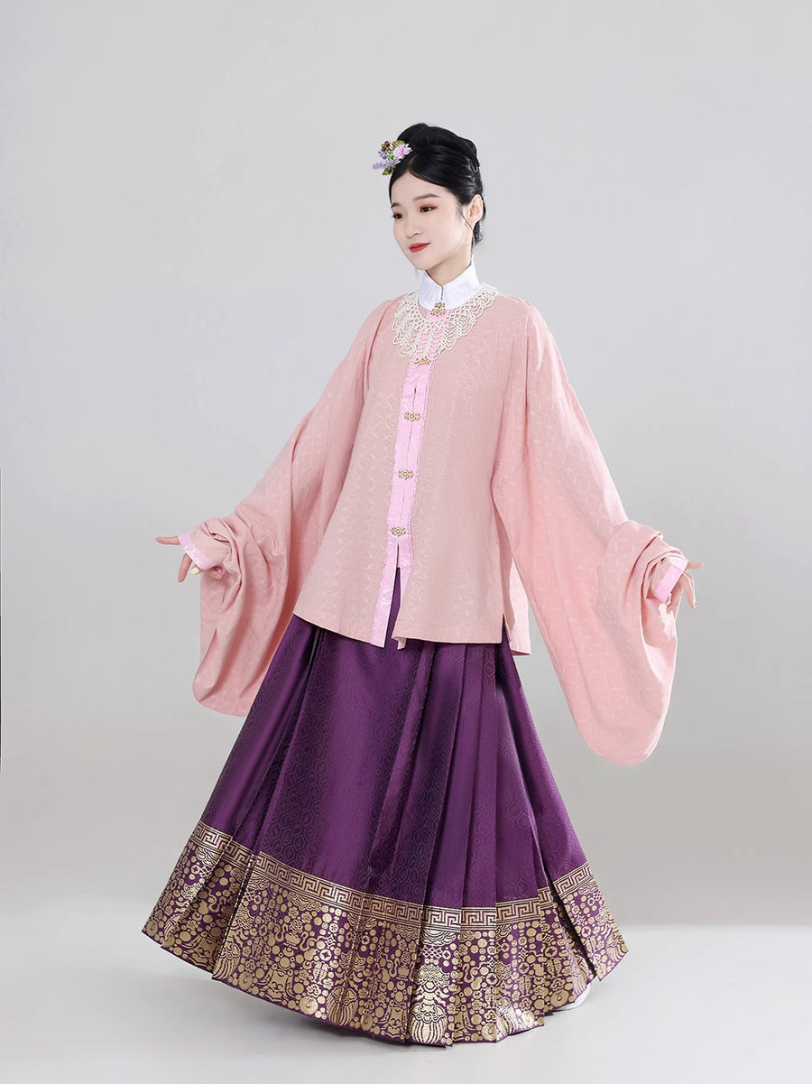 Bao Za 宝藏 Precious Treasures Ming Dynasty Mamian Skirt