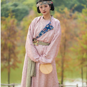 Tangyuan 汤圆 Rice Ball Unisex Double Lined Yuanlingpao Round Collar Robe