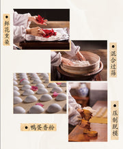 Duck Egg Powder 鸭蛋香粉 Xie Fuchun Traditional Makeup Fragrant Pressed Powder - Rice Powder