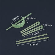 Bai Yu 白玉 White Jade Imitation Han Dynasty Unisex Crown & Hairstick Set