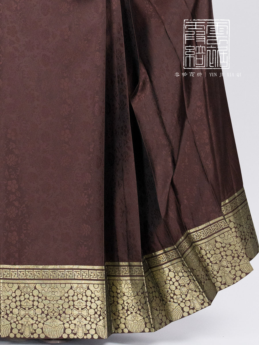 Wan Zi 万字 Thousand Words Ming Dynasty Mamian Skirt