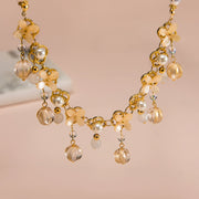 Osmanthus Sweet Wine 桂花甜酒 Necklace Bracelet Jewelry Set
