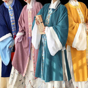 Jinyu Matang 金玉满堂 Ming Dynasty Variety Collar Bijia Pi Ao Corduroy Jackets